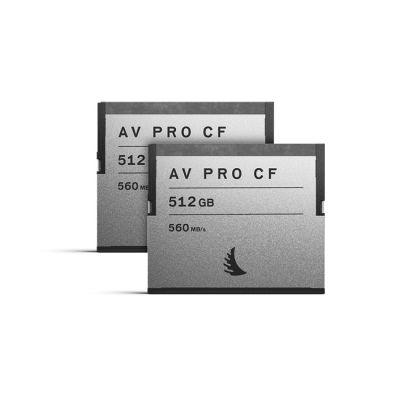 Angelbird AVpro CF de 512 GB (paquete de 2)