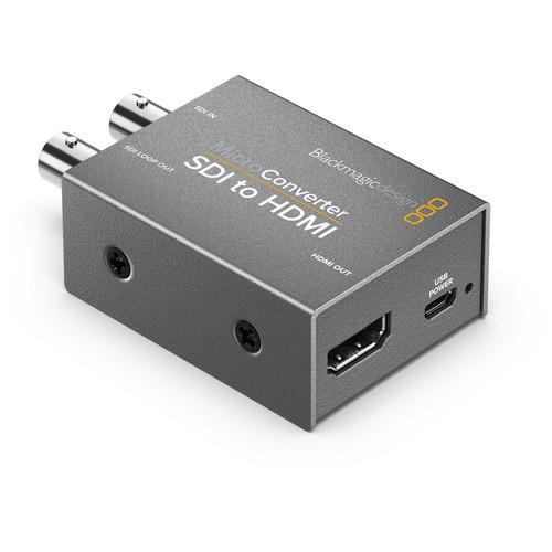 Blackmagic Design Micro Converter SDI a HDMI con fuente de alimentación