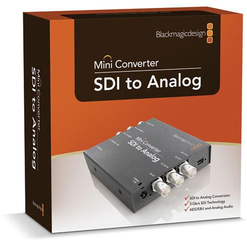 Blackmagic Design Mini Converter SDI a analógico
