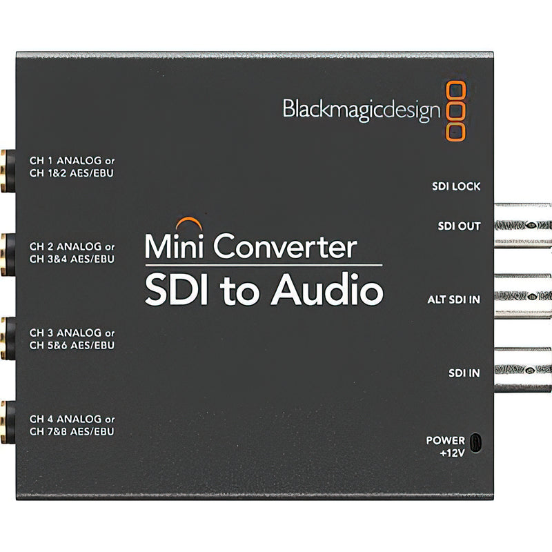 Blackmagic Design SDI a Mini convertidor de audio