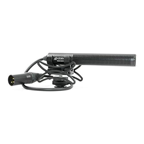 Azden SGM-250CX - Micrófono condensador compacto profesional para escopeta