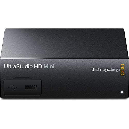 Blackmagic Design UltraStudio HD Mini Dispositivo para capturar Video - Capturadora de vídeo (NTSC,PAL, 60 fps, 50 fps, 59.94 fps, 525i,625i,720p,1080i,1080p, 610 g)