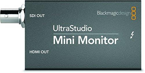 Blackmagic Design UltraStudio Mini Monitor - Capturadora de vídeo (NTSC, PAL, Windows 7 Home Basic, Windows 7 Home Basic x64, Windows 7 Home Premium, Windows 7 Home Premium x64, , Mac OS X 10.8 Mountain Lion, Mac OS X 10.9 Mavericks, 1080i, 1080p, 720p, M