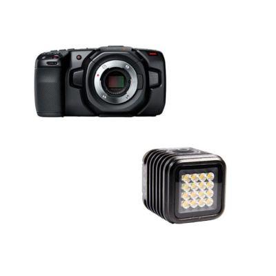 Blackmagic Design Pocket Cinema Camera 4K y Litra Torch 2.0 Kit