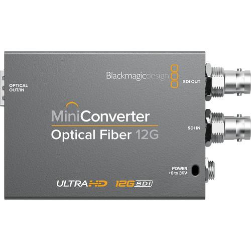 Blackmagic Design Mini Converter Fibra óptica 12G-SDI