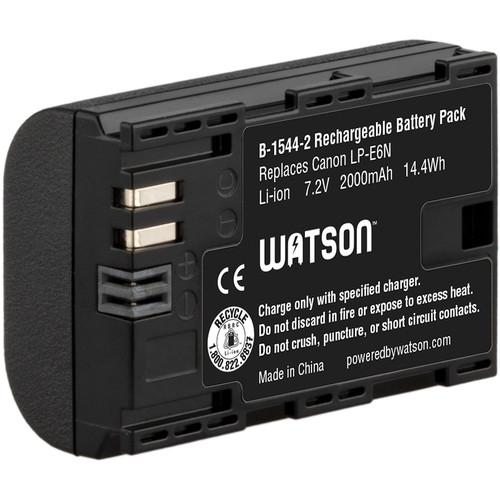 Batería de iones de litio Watson LP-E6N (7.2V, 2000mAh)